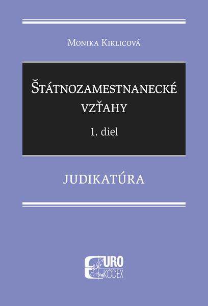 Štátnozamestnanecké vzťahy - 9788081551123