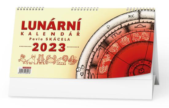 Lunární kalendář Pavla Skácela 2023 - stolní kalendář
