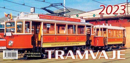 Tramvaje stolní Richterová Eva 2023 - 9788020600905