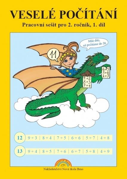 Veselé počítání Pracovní sešit pro 2. ročník 1. díl - 9788087565018