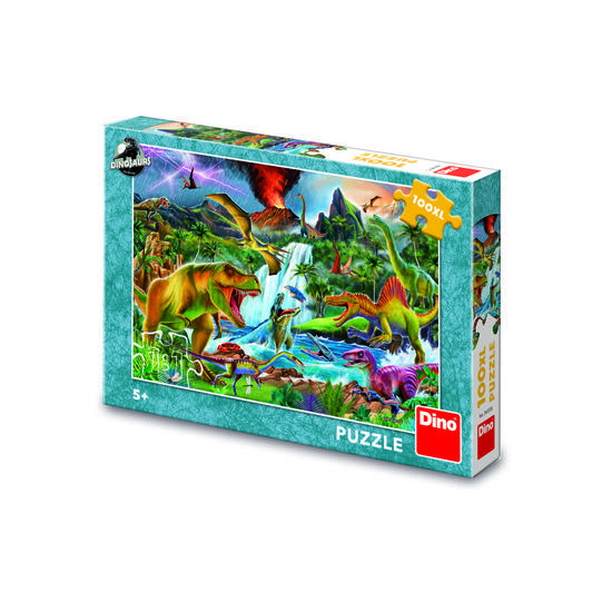 BOJ DINOSAURŮ 100 XL Puzzle - 343535