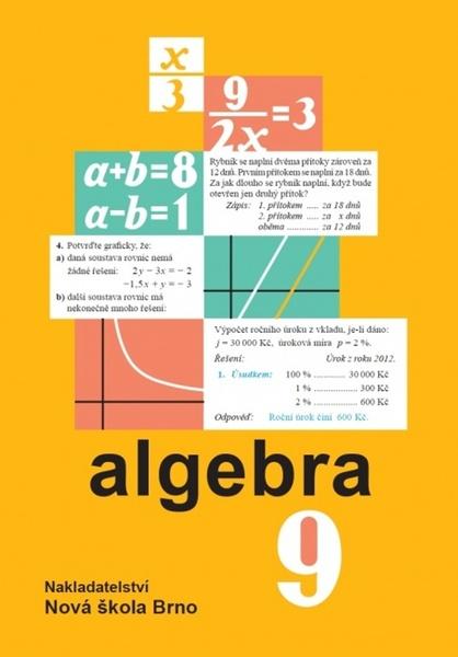 Algebra 9 učebnice - 9788087565902