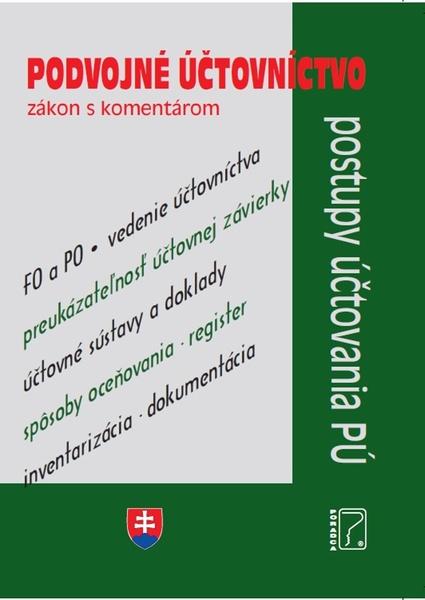 Podvojné účtovníctvo – zákony s komentárom - 9788081622328