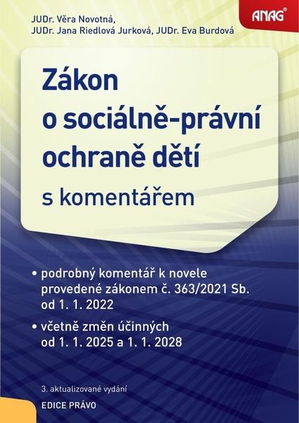 Zákon o sociálně-právní ochraně dětí s komentářem - 9788075543660