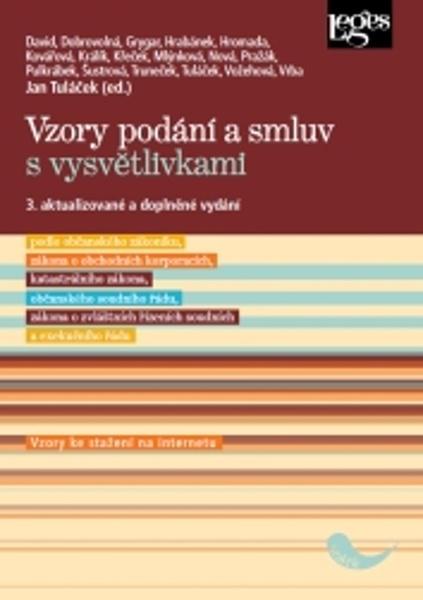 Vzory podání a smluv s vysvětlivkami - 9788075026156