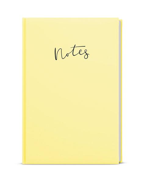 Notes linkovaný Pastel žlutá