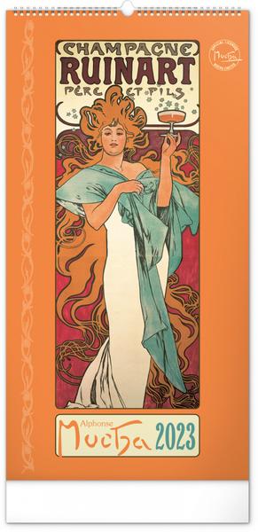 Alfons Mucha 2023 - nástěnný kalendář