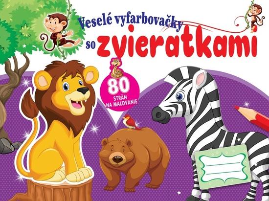 Levně Veselé vyfarbovačky so zvieratkami