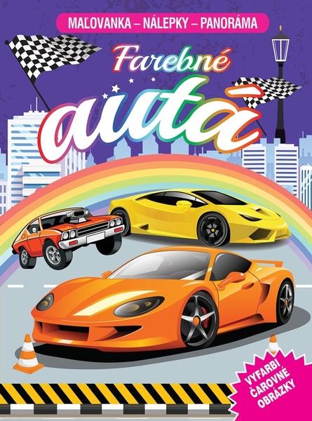 Levně Farebné autá panoráma