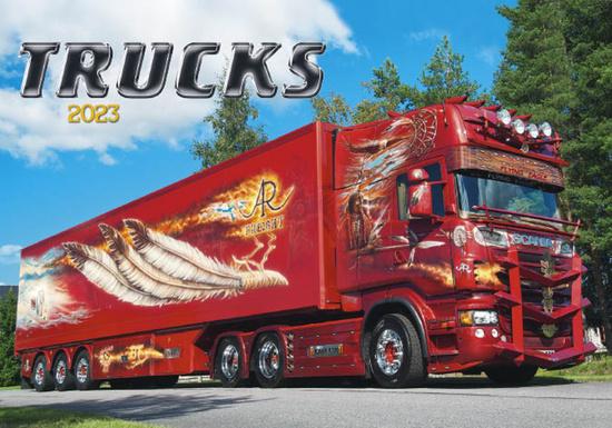 Trucks 2023 - nástěnný kalendář