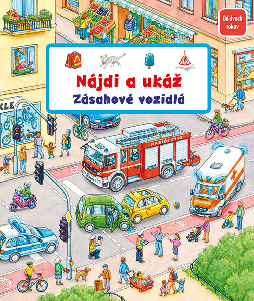 Levně Nájdi a ukáž Zásahové vozidlá