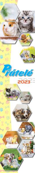 Přátelé 2023 - nástěnný kalendář