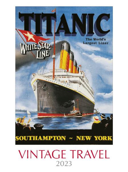 Vintage Travel 2023 - nástěnný kalendář