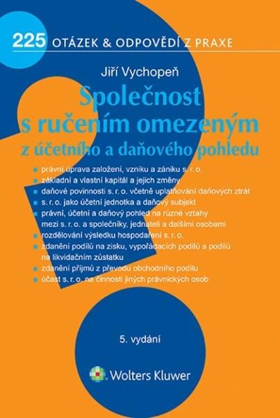 Levně Společnost s ručením omezeným z účetního a daňového pohledu