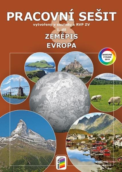 Zeměpis 8 1. díl Evropa Pracovní sešit - 9788076003453