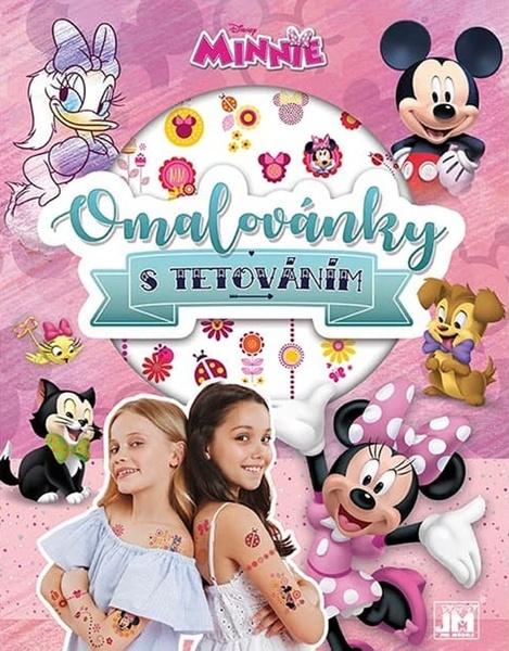 Levně Omalovánky s tetováním Minnie