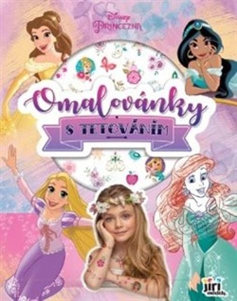 Levně Omalovánky s tetováním Princezny