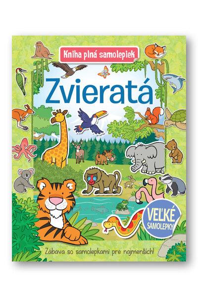 Levně Kniha plná samolepiek Zvieratá