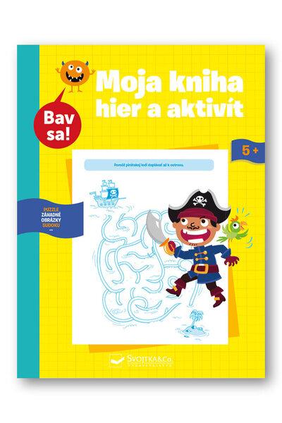 Levně Moja kniha hier a aktivít 5+