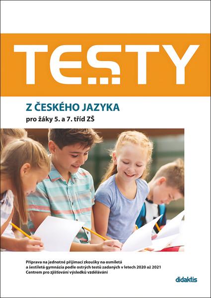 Levně Testy 2023-2024 z českého jazyka pro žáky 5. a 7. tříd ZŠ