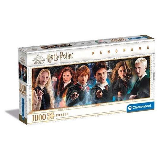 CLEMENTONI Panoramatické puzzle Harry Potter: Studenti 1000 dílků - 39639