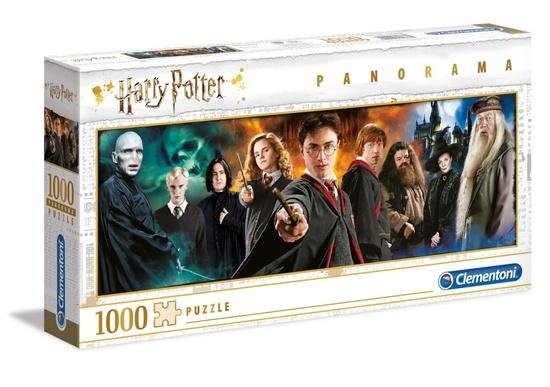 CLEMENTONI Panoramatické puzzle Harry Potter 1000 dílků - 61883