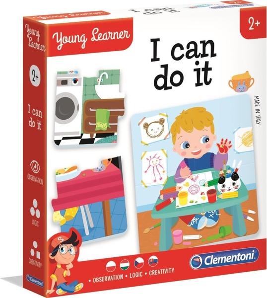 CLEMENTONI Young Learner: Já to dokážu 6x4 dílky - 50580