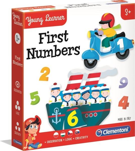 Levně CLEMENTONI Young Learner: První čísla 9x2 dílky
