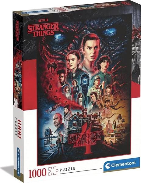 CLEMENTONI Puzzle Netflix: Stranger Things 4.série 1000 dílků - 39686