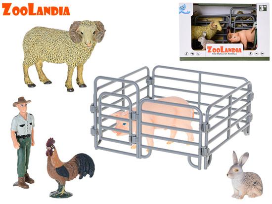 Levně Zoolandia Beran s prasetem a doplňky