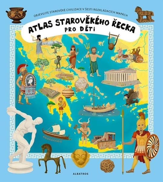 Atlas starověkého Řecka pro děti - 9788000060873