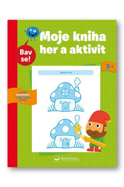 Má kniha her a aktivit 3+ - 9788025632642