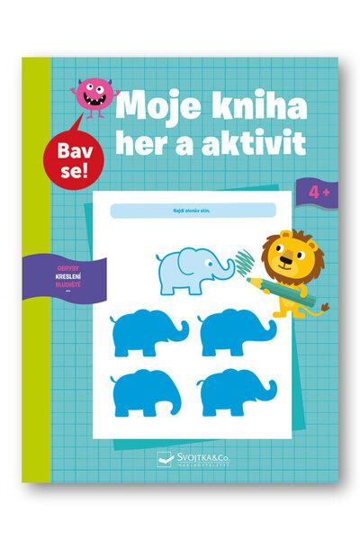 Má kniha her a aktivit 4+ - 9788025632659