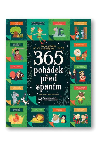 365 pohádek před spaním - 9788025632406