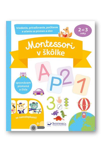 Montessori v škôlke so samolepkami - 9788056708514
