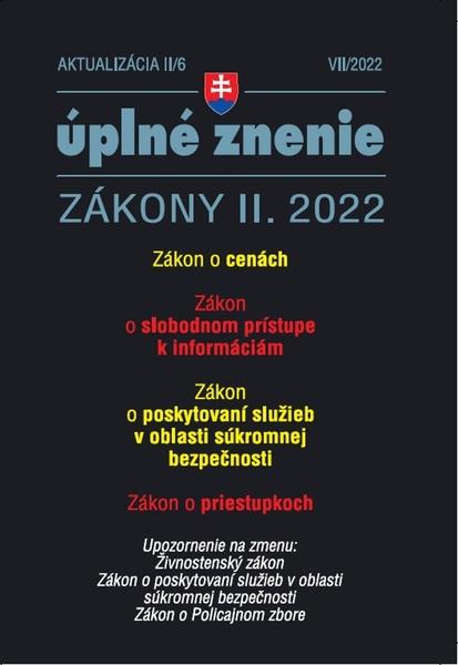 Aktualizácia II/6 2022 – Sloboda informácií, Zákon o cenách