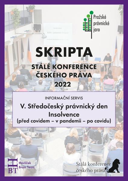 Levně Skripta SKČP V. Středočeský právnický den Insolvence