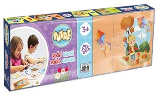JIRI MODELS Puzzle Roční období 26x2 dílky - 3233-3