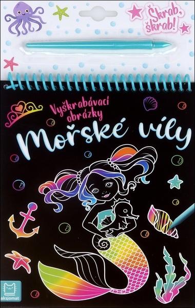 Levně Mořské víly vyškrabávací obrázky Marzena Ćwik