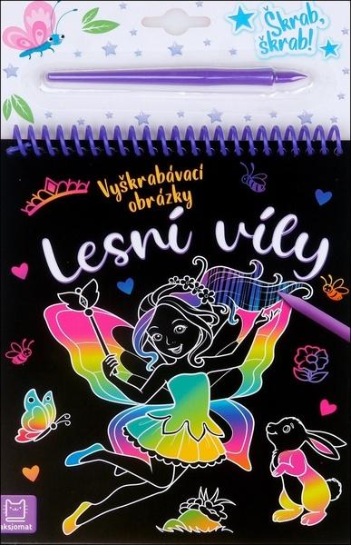 Levně Vyškrábavací obrázky Lesní víly