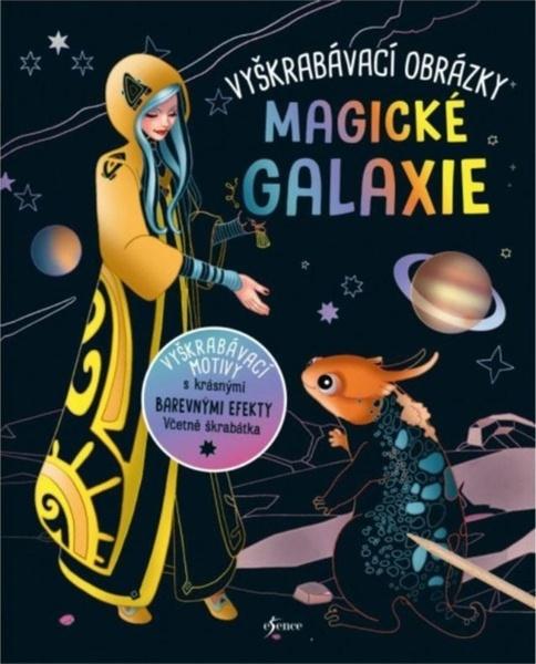 Levně Vyškrabávací obrázky Magické galaxie