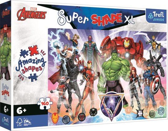 TREFL Puzzle Super Shape XL Avengers 160 dílků - 50023
