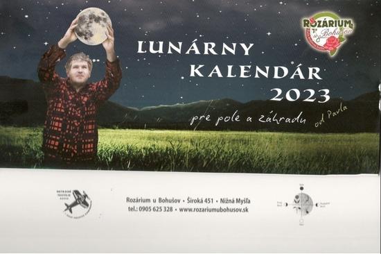 Lunárny kalendár 2023 - stolový kalendár