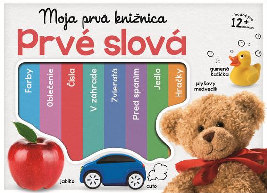 Moja prvá knižnica Prvé slová - 9788055655901