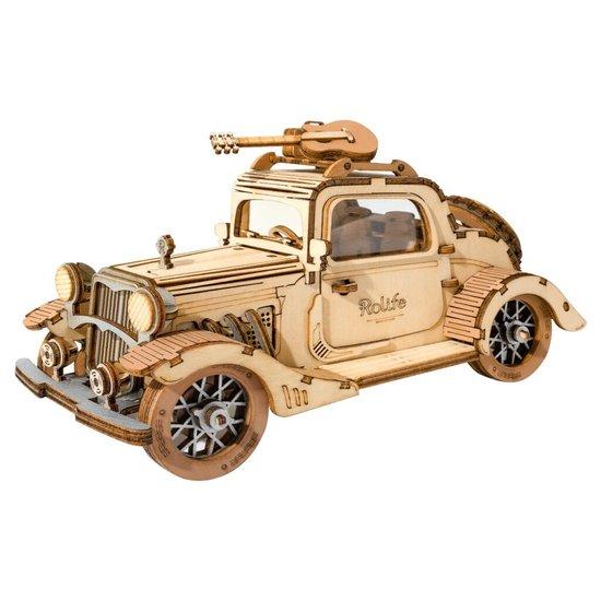 ROBOTIME Rolife 3D dřevěné puzzle Historický automobil 164 dílků - TG504