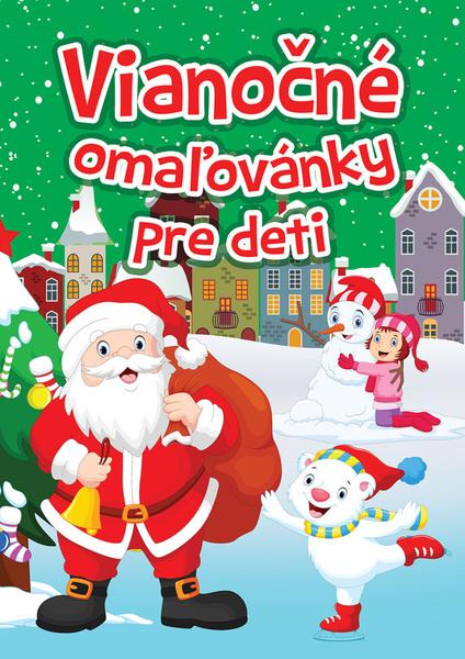 Levně Vianočné omaľovánky pre deti