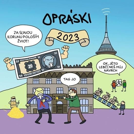 Opráski - nástěnný kalendář 2023