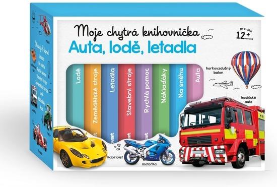 Levně Moje chytrá knihovnička Auta, lodě, letadla