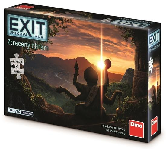 Levně Dino Exit úniková hra s puzzle: Ztracený chrám