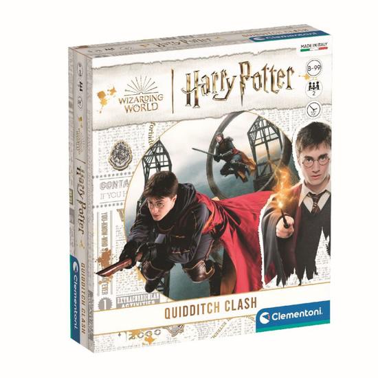 Levně CLEMENTONI Stolní hra Harry Potter: Quidditch Clash - Famfrpál